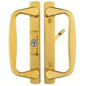  Aspen Keylocking Sliding Glass Door Handle in Polished 