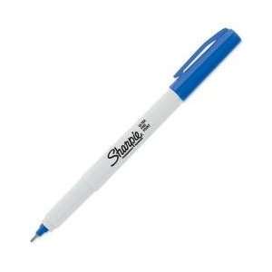  Sharpie Permanent Ultra Fine Blue Markers (Pack of 12 