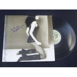  Carly Simon   Playing Possum   Signed Autographed   Record 