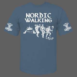 shirt Wikinger Nordic Walking Thor Odin Walhalla Germanen  