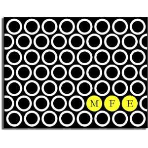   Hughes Designs   Stationery (Yellow Dots)