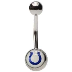    NFL Indianapolis Colts Football Belly Button Ring: Home & Kitchen