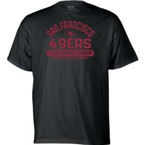  San Francisco 49ers  Black  Training Camp T Shirt Sports 