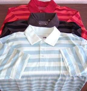 NWT Mens Cutter & Buck organic cotton golf shirt Size L  
