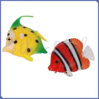 5Stk schwimmende künstlich Deko Fisch Ornament Dekoration für 