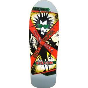  Vision Psycho Stick#2 Deck 10x30.5 Grey Skateboard Decks 