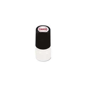  : Universal Pre Inked FAXED Message Stamp, 3/4 D: Office Products