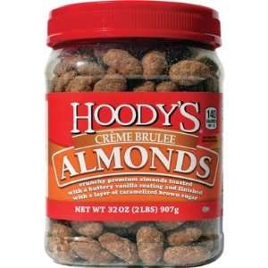 Hoodys® Crème Brulee Almonds 4   32 Oz. Jars 