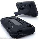  Kickstand Double Layer Hard Case Gel Cover For Apple iPhone 4S NEW