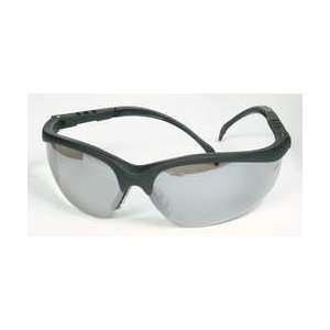 Condor 1FYZ5 Safety Eyewear, Black, Mirror Lens:  