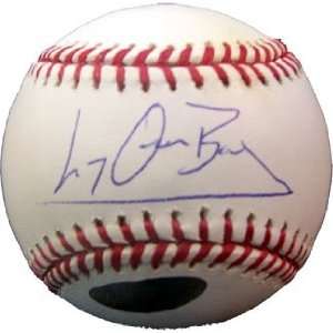    Lyle Overbay Autographed/Hand Signed (JMI)