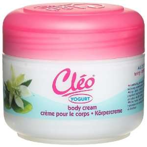  Cleo Body Cream Yougurt Aloe Vera, 250 ml Plastic Jar 