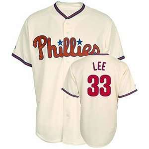  Philadelphia Phillies Cliff Lee Replica Player Jersey 