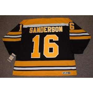 DEREK SANDERSON Boston Bruins 1974 CCM Vintage Throwback Away Hockey 