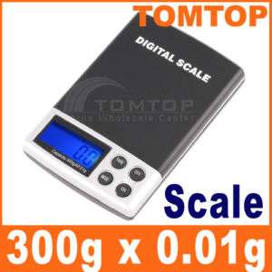 300g x 0.01Mini Electronic Digital Balance Weight Scale  