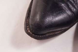 Nocona Black Leather 13 C Mens Western Boots  