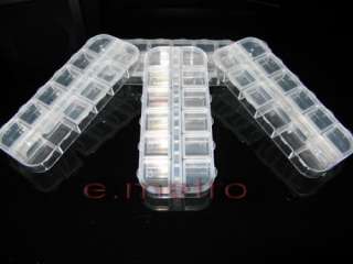   Plastic Boxes with 48 Compartments for Nail Art Storage
