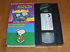 Snoopy Double Feature VHS NEW  