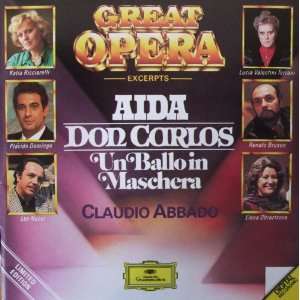 Grosse Oper Auszüge: Aida/Don Carlos/Un Ballo In Maschera: CLAUDIO 
