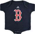 Boston Red Sox Navy adidas Team Logo Newborn/Infant Creeper