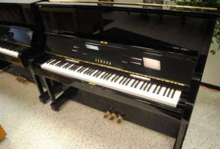 Yamaha U1 Upright Piano Black Polish 48  