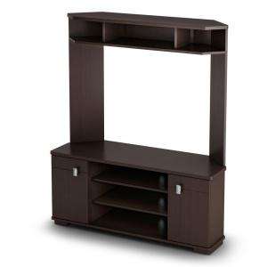   Furniture Vertex Chocolate Corner TV Stand 4269629 