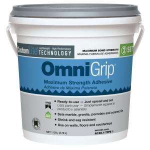 Custom Building Products OmniGrip 1 Gal. Tile Adhesive OGA1 at The 