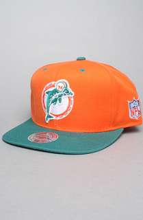 Mitchell & Ness The NFL Snapack Hat in Orange Green  Karmaloop 