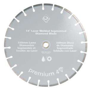QEP 14 in. Premium Laser Welded Segmented Diamond Blade, for Granite 