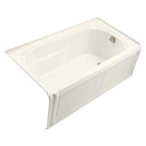 KOHLER Portrait 5 ft. Acrylic Soaking Tub with Right Hand with Right 