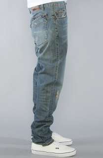 LRG The Day Break Slim Straight Fit Jeans in Light Blue Wash 
