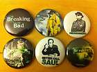 Breaking Bad set of 6 1 pins pinback buttons