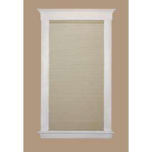   Cordless Blackout 9/16 in. Ivory Cellular Shade (Price Varies by Size
