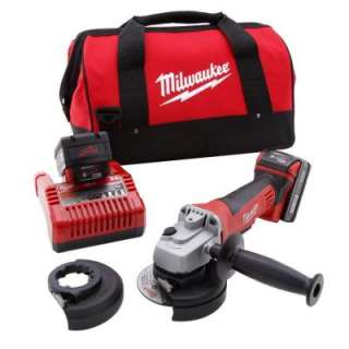 Milwaukee M18 Red Lithium 4 1/2 in. Cordless Cut Off Wheel and Grinder 