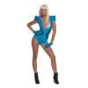 Lady Gaga Damen Kostüm Pailletten Kleid  Spielzeug