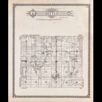 1929 TAZEWELL COUNTY plat map ILLINOIS old GENEALOGY history Atlas 