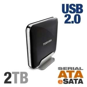 Toshiba PH3200U 1EXB Desktop External Hard Drive   2TB, 5400RPM, USB 2 