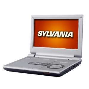 Sylvania SDVD9000 9 Widescreen Portable DVD Player   169, Silver at 