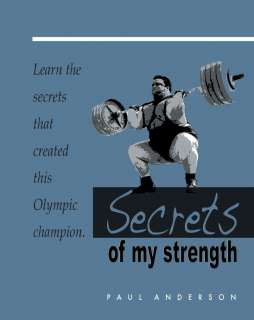 Secrets of My Strength by Paul Anderson @CRAIN  