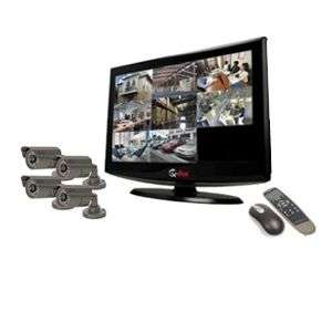 See QR40198 403 5 Network DVR and four Camera Security System 