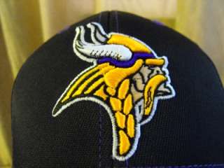 NEW Minnesota VIKINGS Flex Fit One Size Reebok Hat Cap  