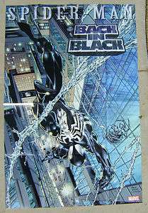 Spider Man Back in Black Promotional Poster 2007 Angel Medina 24 x 36 