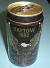 1990 DAYTONA HARLEY DAVIDSON FULL UNOPENED BEER CAN  