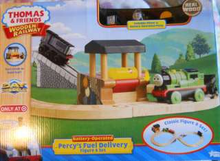 Thomas Wooden Railway Percys Fuel Delivery System NEW IN BOX 