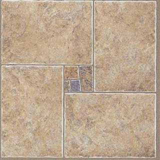   12 In. Golden Mosaic Vinyl Tiles (45 Pack) 26280061 at The Home Depot