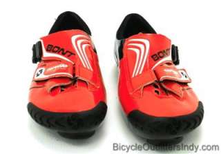 Bont Cervelo Test Team CTT 1 Road Cycling Shoes   Red/Black   NEW 