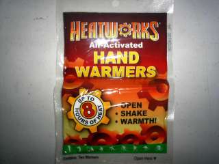   HEAT WORKS 40 Hand Warmers HIKING CAMPING SPORTS FIRST AID HANDWARMERS
