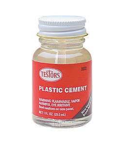 Liquid Cement for Plastic (1 oz bottle with brush) 3502  