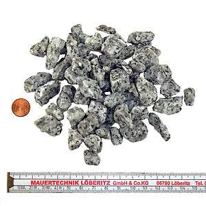 10 kg Granit Splitt Zierkies Grau Zen Garten 8/16 mm  
