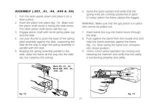 Magnum Research Desert Eagle Pistol Gun Owners Manual .357 .41 .44 